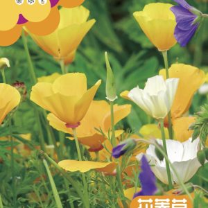 California Poppy Mixed Colors (about 500 pieces)