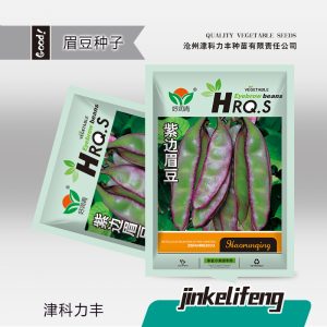 10 purple-edged mung beans